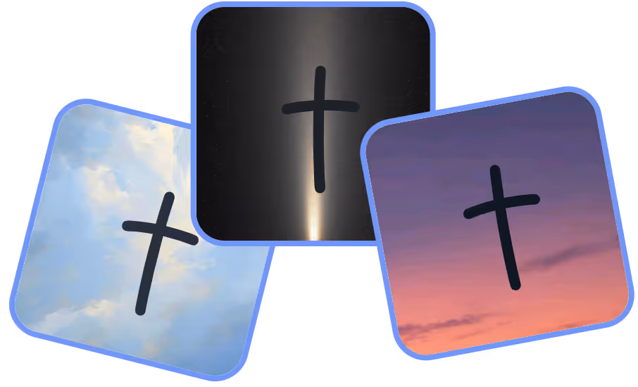 A row of alternate Bishara app icons